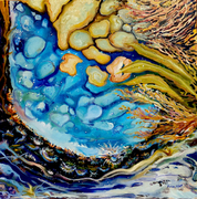 36" x 36" x 1.5" Oil